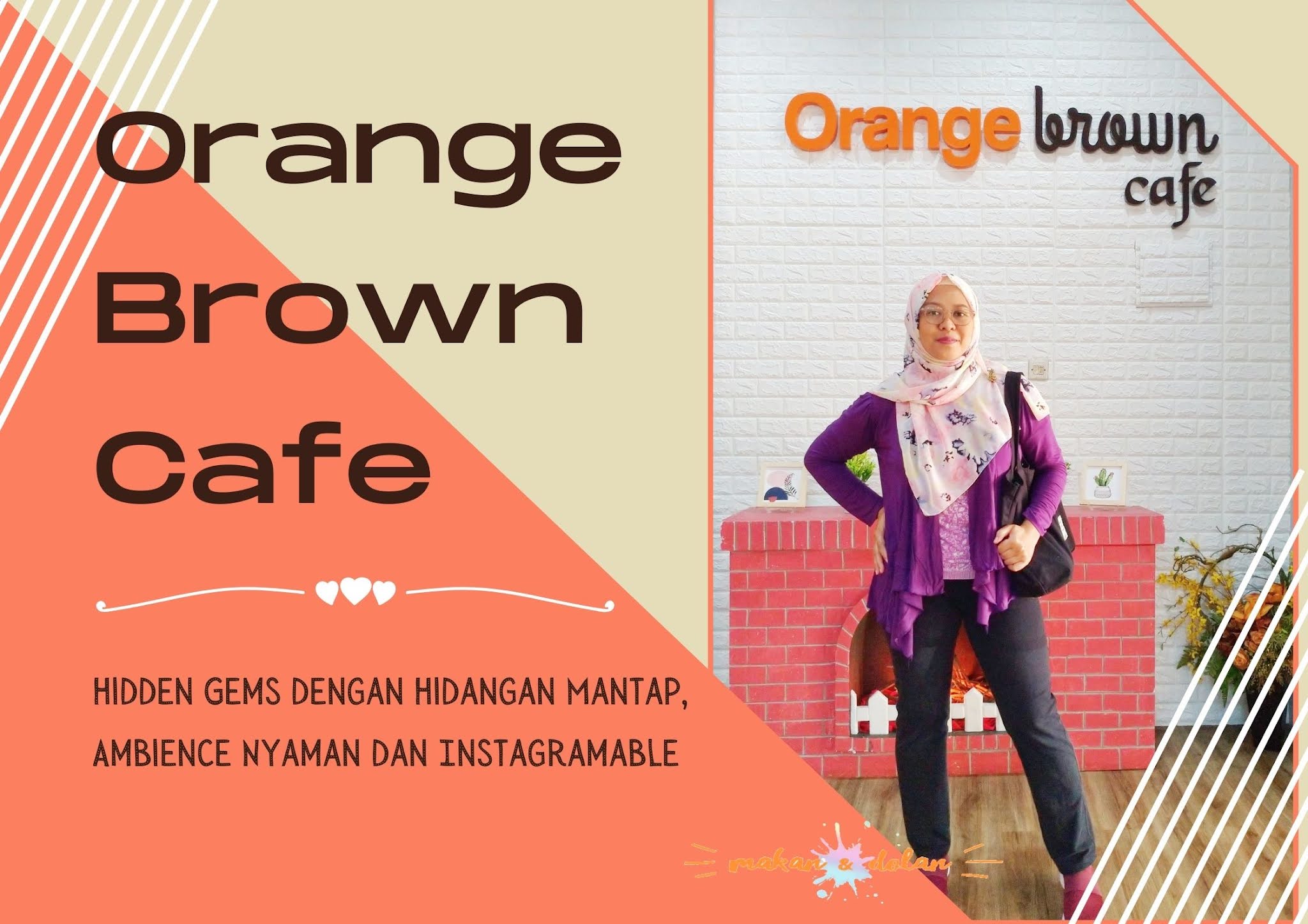 Orange Brown Cafe Semarang orange brown cafe